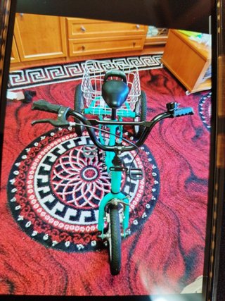 Bicicleta de 3 ruedas con cesta