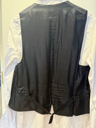 Chaqué chaleco y pantalón a juego 