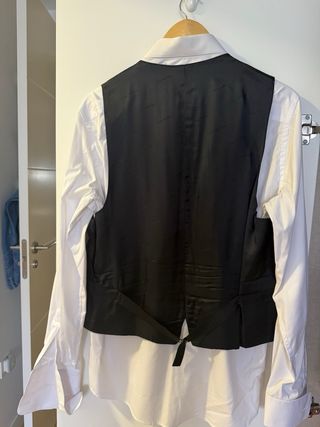 Chaqué chaleco y pantalón a juego 