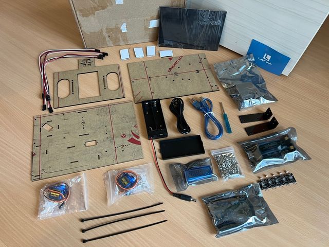 Modello con sistema solare