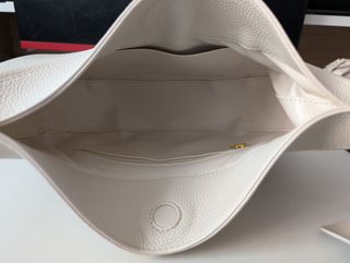 Bolso de mano de media luna