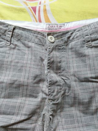 Pantalón corto 
Cargo Zara hombre 