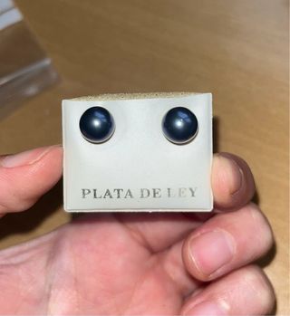 Pendientes de perlas plata de ley 925