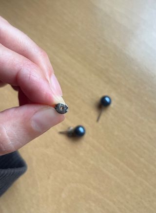 Pendientes de perlas plata de ley 925