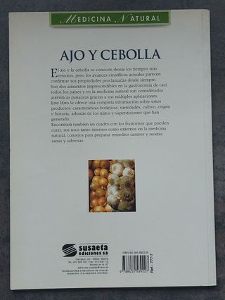 Libro "Ajo y cebolla"
