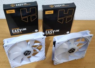 Pack 3 Ventiladores NOX Hummer Easy Link