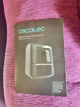 Freidora de aire cecotec 11000 connected