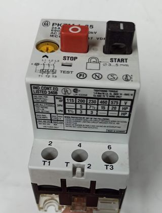 PKZM1-25 Interruttore Protezione Motore - 20 -25A