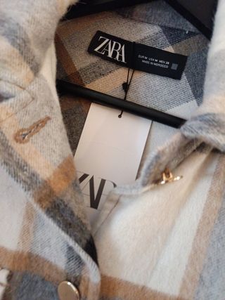 Sobrecamisa zara 