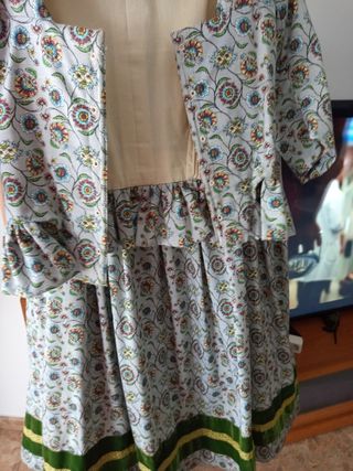 Traje de fallera Indiana sin manteletas