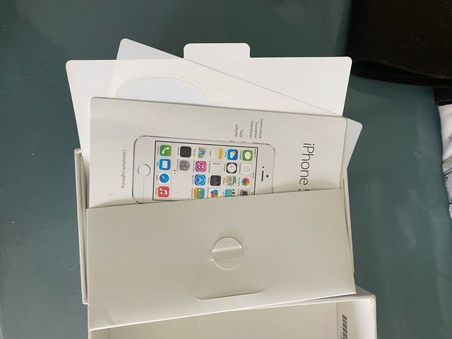 Caja iphone 5 S silver