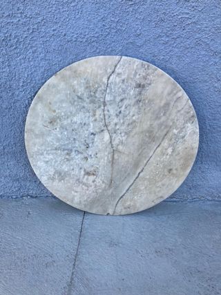 Piedra de marmol redondo