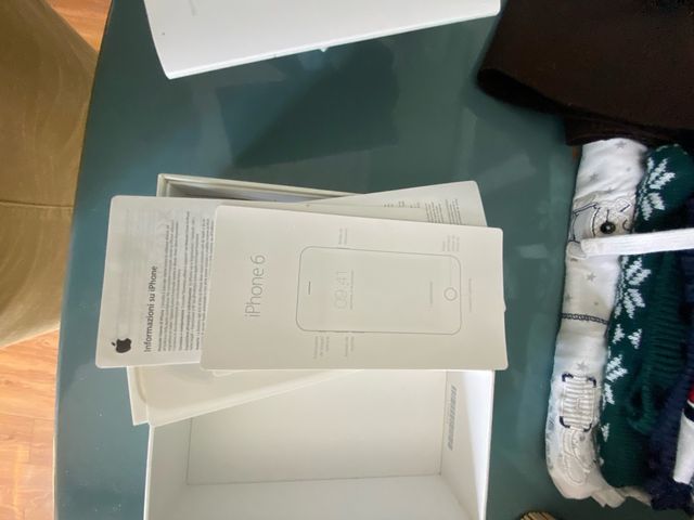 Caja iphone 6 space grey