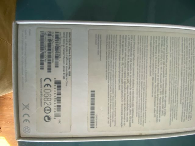 Caja iphone 6 space grey