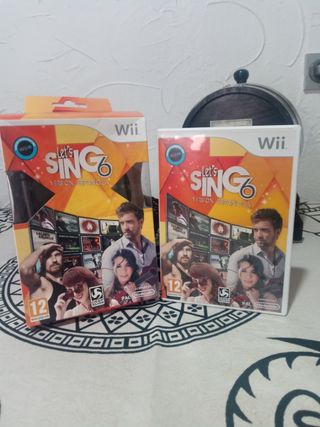 Wii Juego Sing cantar 
