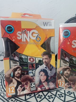Wii Juego Sing cantar 