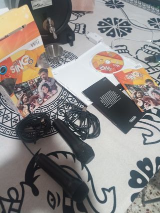 Wii Juego Sing cantar 