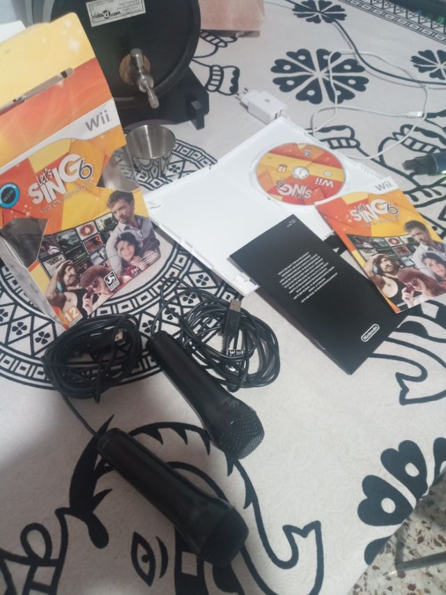 Wii Juego Sing cantar