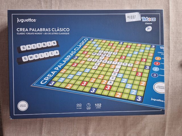 Crea Palabras Juguettos