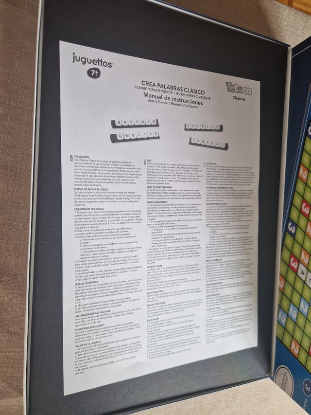 Crea Palabras Juguettos