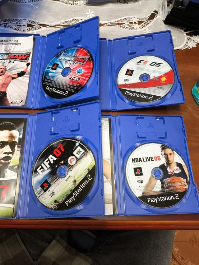 4 Juegos deporte ps2
