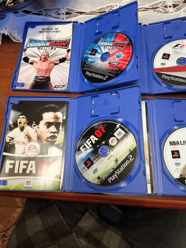 4 Juegos deporte ps2