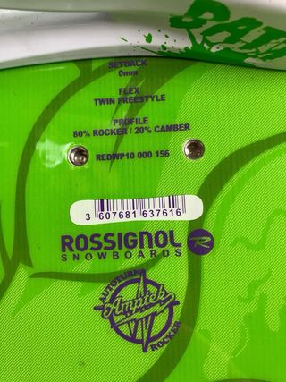 Tabla Snowboard Rossignol District 156