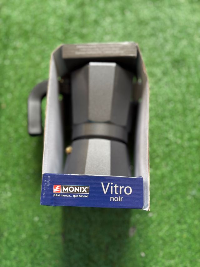 Caffettiera italiana Monix Vitro 6 tazze - Alluminio