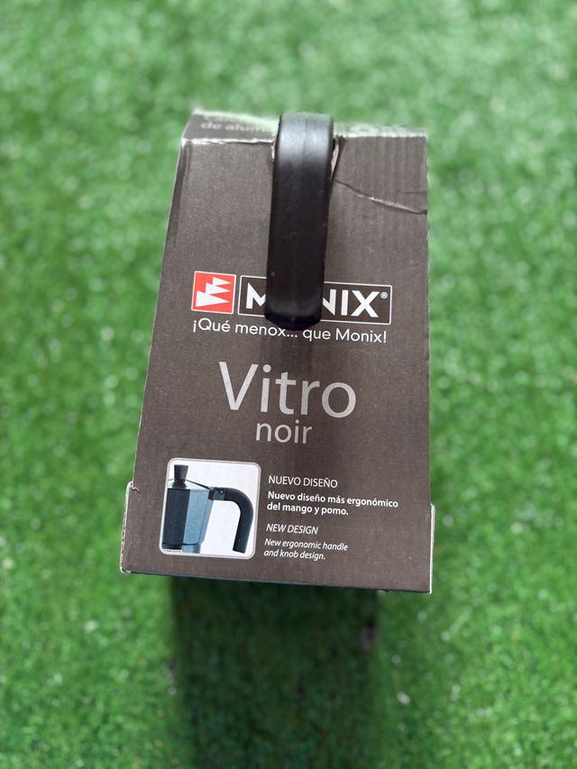 Caffettiera italiana Monix Vitro 6 tazze - Alluminio