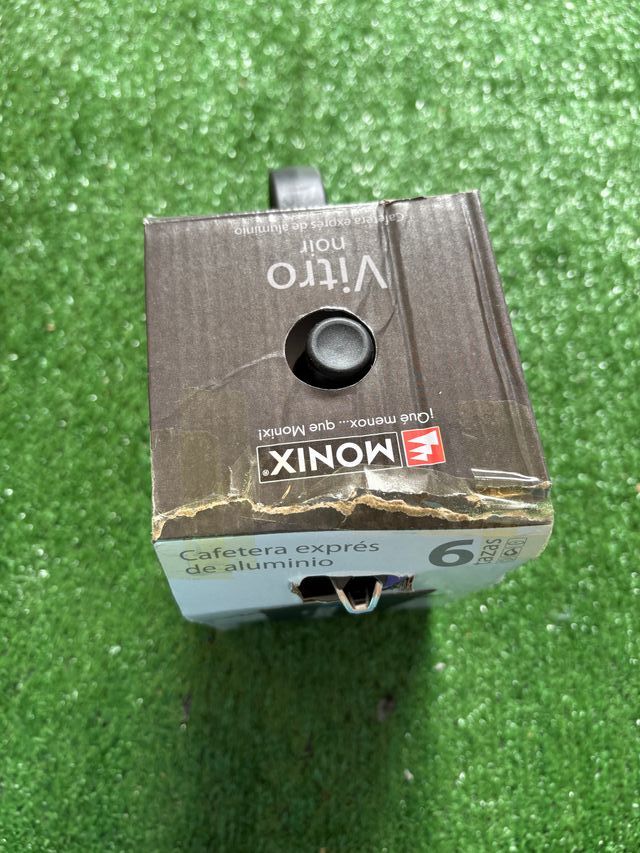 Caffettiera italiana Monix Vitro 6 tazze - Alluminio