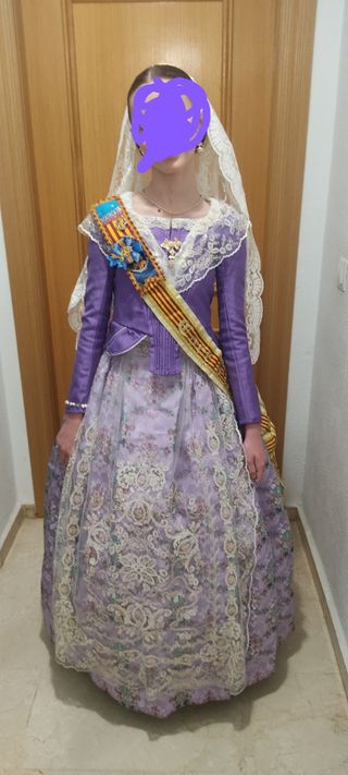 Traje fallera 10 años 