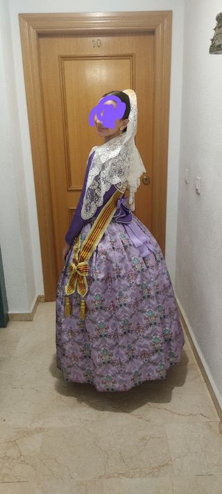 Traje fallera 10 años 