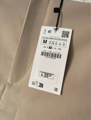 Falda pantalón Zara