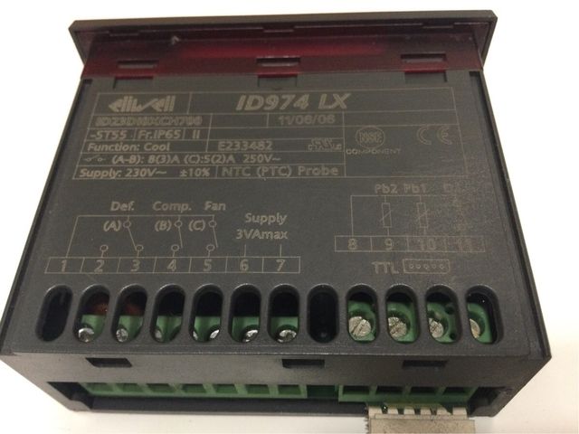 Control de temperatura eliwell ID 974 LX