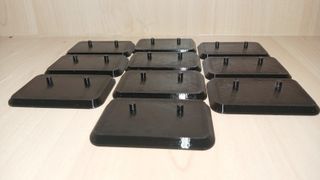 10 Basi Stand Supporto Grande Generico Perno 4 mm