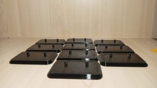 10 Basi Stand Supporto Grande Generico Perno 4 mm