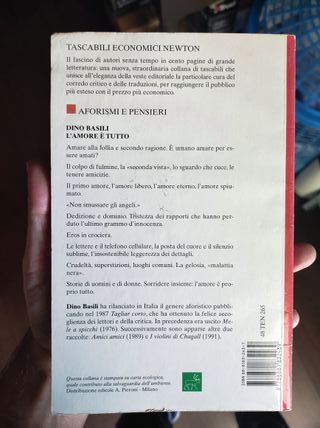 L'amore è Tutto. Breviario Neo-romantico Per Il Du