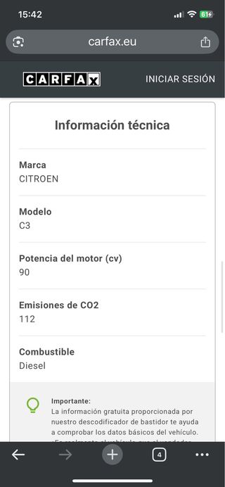 Citroen C3 2004 | 90CV Diesel En perfecto estado ✅