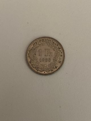 Svizzera 2 francs, 1986