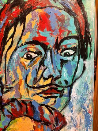 retrato acrilico iconos eternos