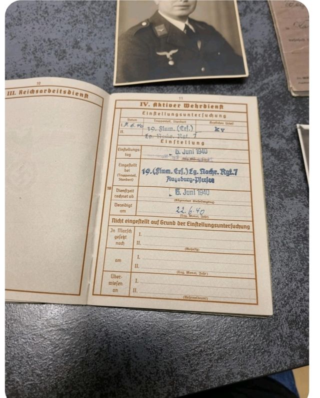 Luftwaffe  wehrpass fotos Narvik soldado oferta