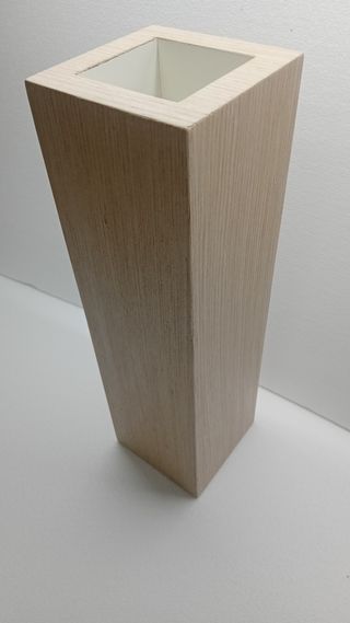 Vaso in legno