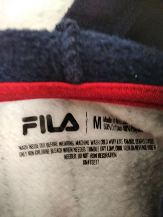 Sudadera fila mujer con capucha