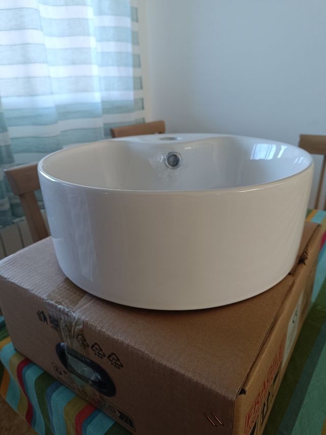 Lavabo sobre encimera