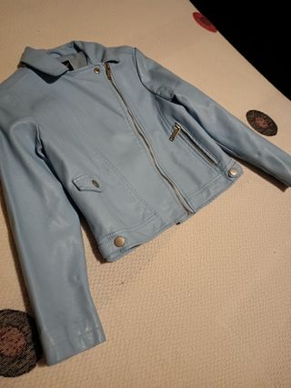 Chaqueta cuero niña