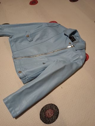 Chaqueta cuero niña