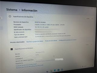 Ordenador Portatil 512GB SSD 16GB RAM Win 11 Pro