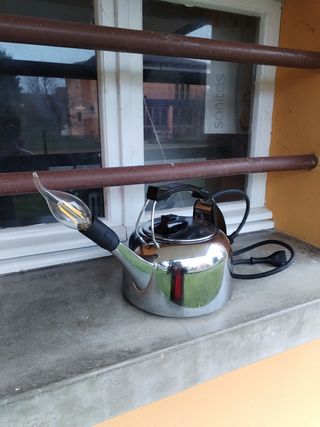 Lampada riciclo designer 