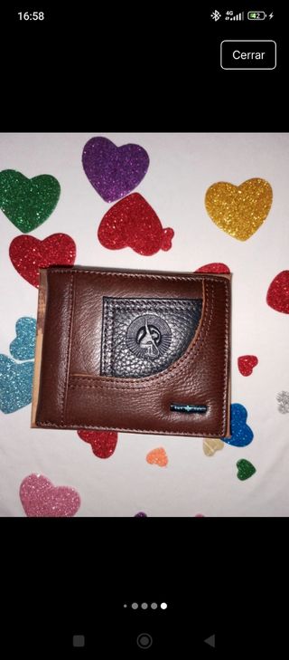 Cartera de piel 78