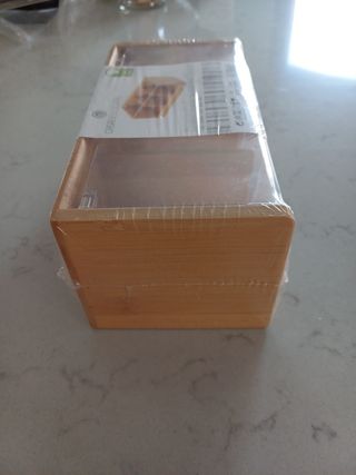 Caja bambú